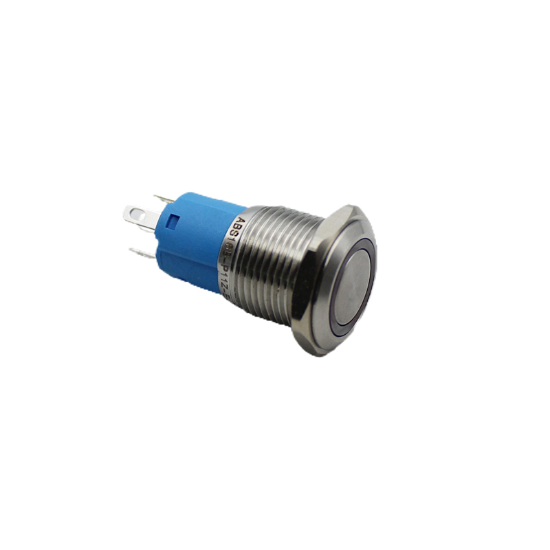 ABS16S-P11Z-E-R-24 16mm metal push button stainless Steel DC24V