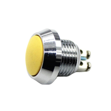 12mm stainless steel waterproof ABS12S-Q0 ball metal button switch