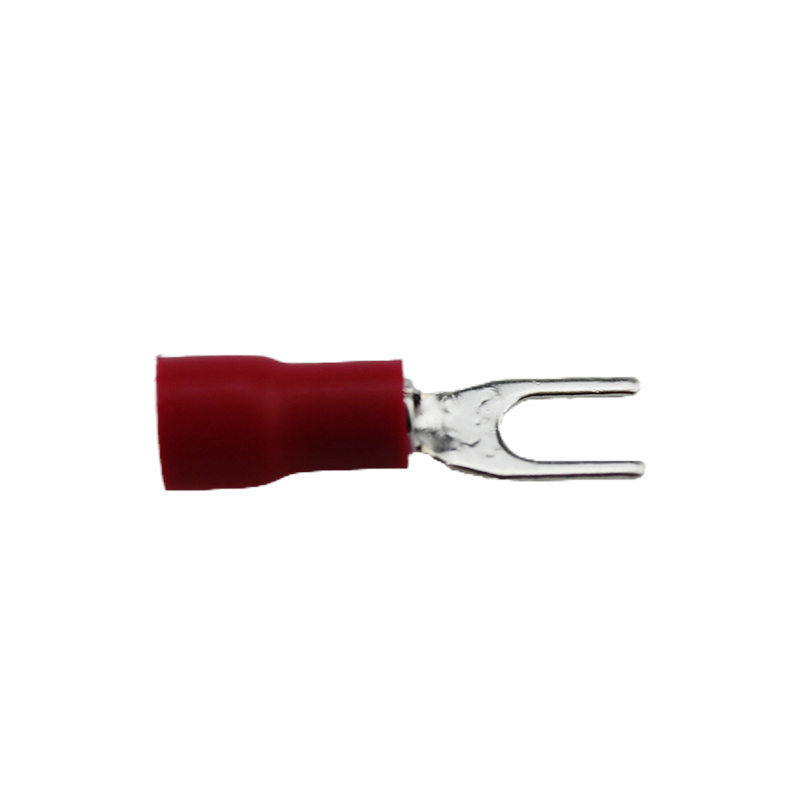 SV1.25-3.2 Insulated brass or copper Fork Terminal Y terminal Red Crimp Terminal cold-pressed terminals