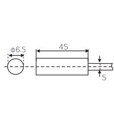 LM6接近开关系列尺寸图