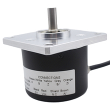 68mm Square Flange Incremental Optical Rotary Encoder ISL5808-102G-1000B-5-30K