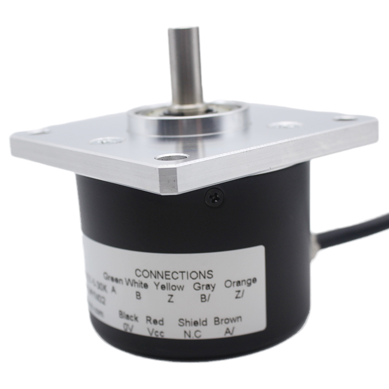 68mm Square Flange Incremental Optical Rotary Encoder ISL5808-102G-1000B-5-30K