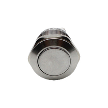 19mm Metal Push button JS19F-10 stainless steel flat round
