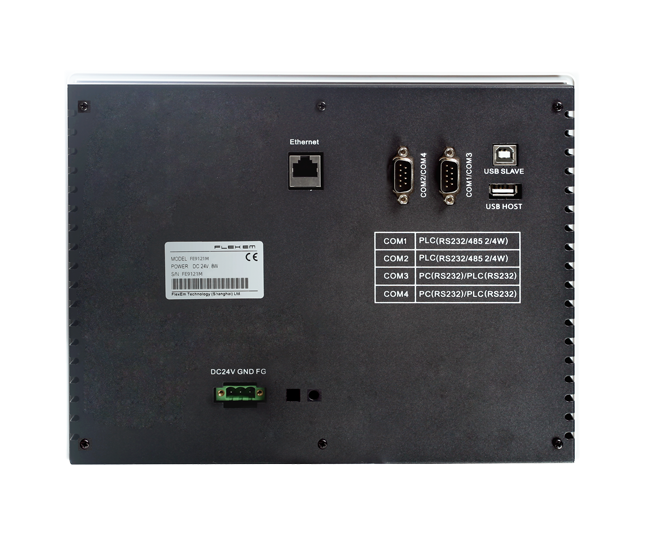 Flexem FE9121M HMI Human Machine Interface 12.1” Resistive Touchscreen 4:3 TFT LCD