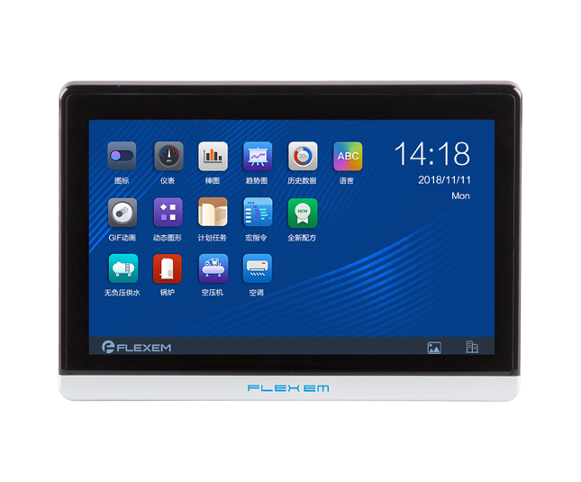 Flexem F007N HMI 7" 16:9 TFT LCD Multi-touch Capacitive Touchscreen