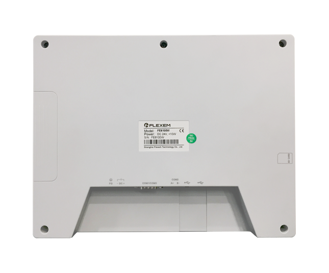 Flexem FE6100W HMI 10.1” 16:9 TFT LCD Resistive Touchscreen Human Machine Interface Resolution 1024×600