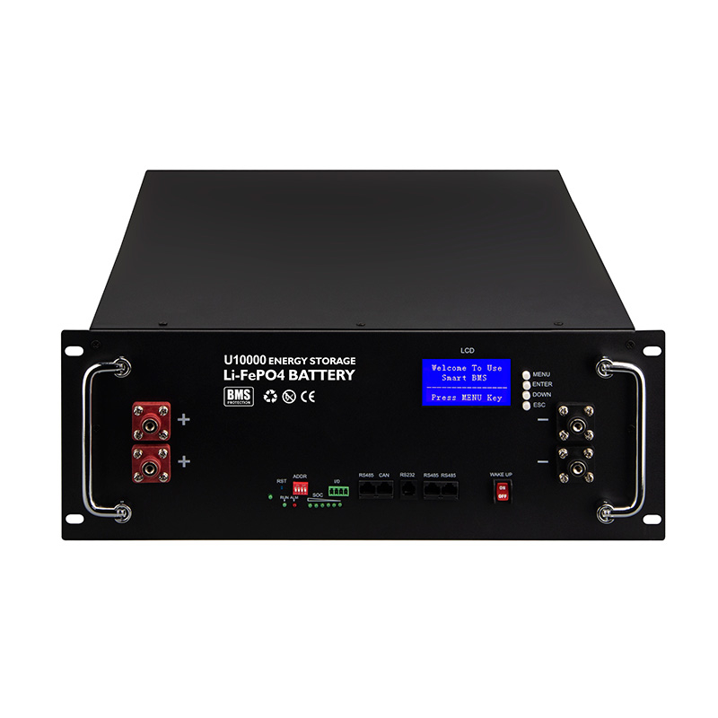 SBS-100AH Lithium Energy Storage Battery 100ah 48v Lifepo4 Battery Solar Battery 4.8kwh with digital display
