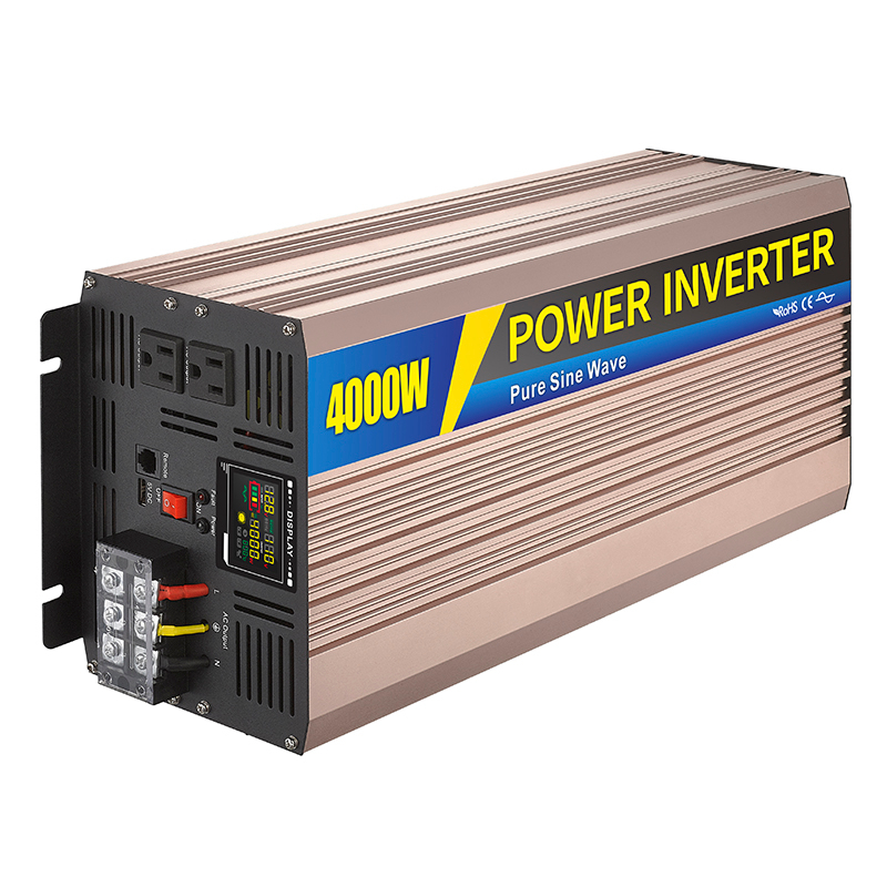 Pure Sine Wave Inverter SGPE4000w 12/24/48VDC (Color Display And Remote Control Is Optional)