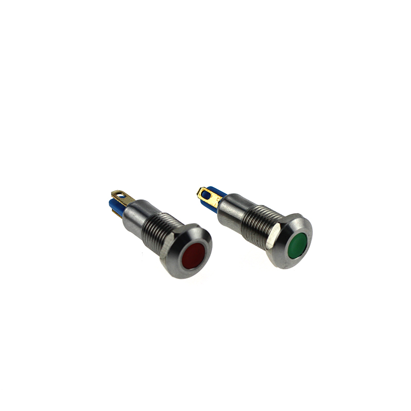 Metal Push Button LED ABI08S-P1 waterproof Indicator Light