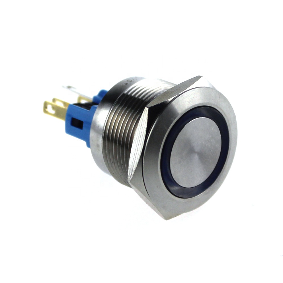 JS22F-11-E-B-24V-S medical treatment elevator equipment micro switch waterproof Metal push button