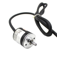 ISC2504-001E-200B-5C shaft diameter 4mm 5VDC Solid Shaft Incremental Rotary Encoder