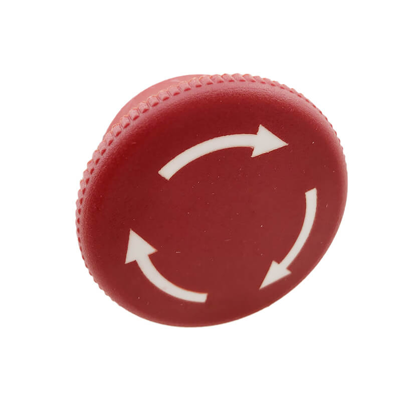 Emergency Switch Turn to Release Mushroom Pull and Turn Switch Red Mushroom Head LAY5-BS542 