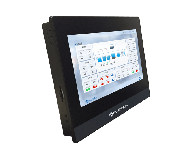 Flexem FE6100CE HMI Human Machine Interface 10.1” 16:9 TFT LCD Resistive Touchscreen Resolution 1024×600