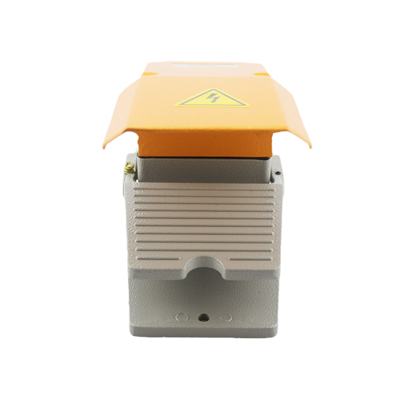  LT4 (SFMP-1) Pedal Switch Foot Switch with Bottom Grey Top Yellow 10A AC110-220V