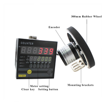 ATK72-C 6 Digit Digital Length Measuring Counter Meter with Encoder Wheel