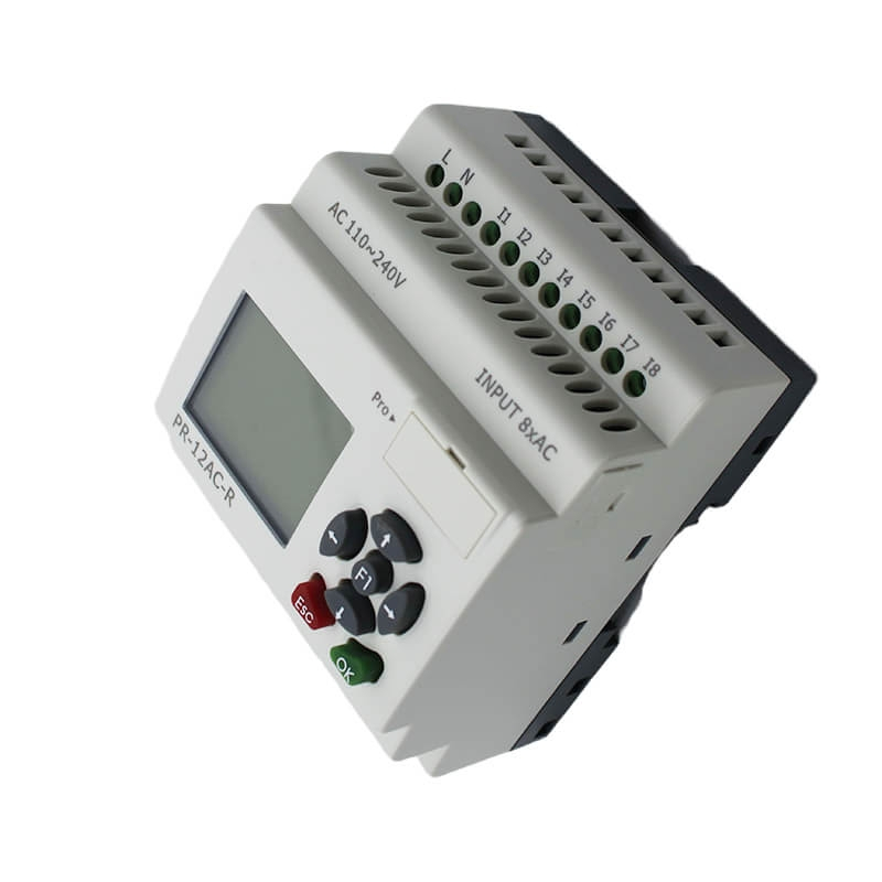 Programmable logic controller Micro PLC PR12-AC-R RIEVTECH Mini PLC with Non-expandable 