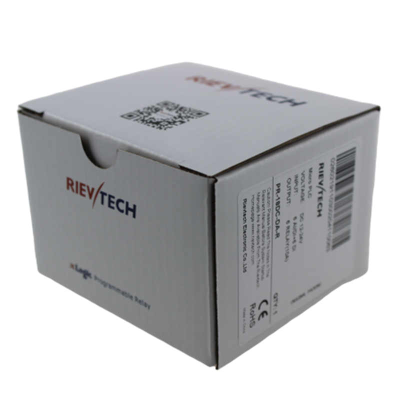  RIEVTECH hot sales intelligent mirco PLC PR18-DC-DA-R Programmable logic controller expandable range PLC