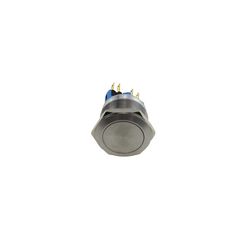 ABS22S-P11 22mm Maintained Type Metal Push Button Switch with LED lamp