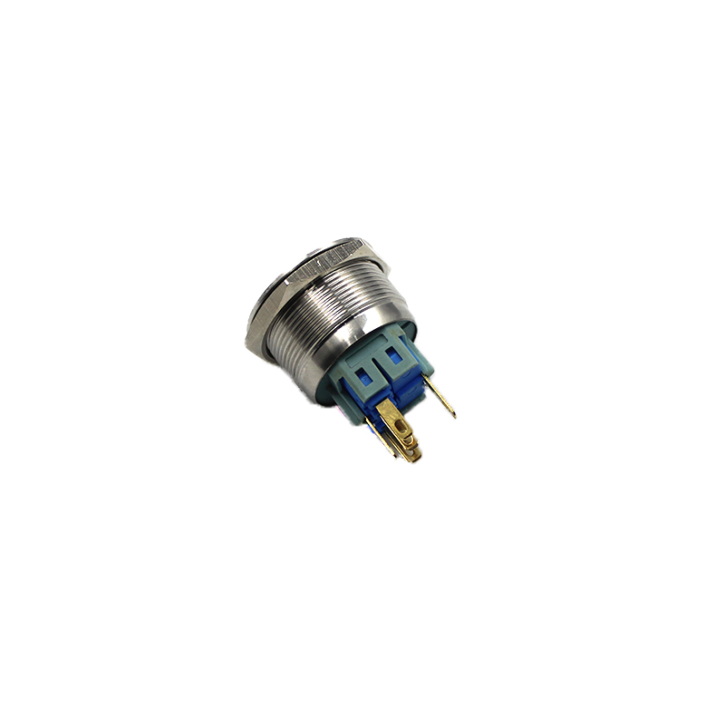 Hot sale ABS25S stainless steel panel LED metal push button