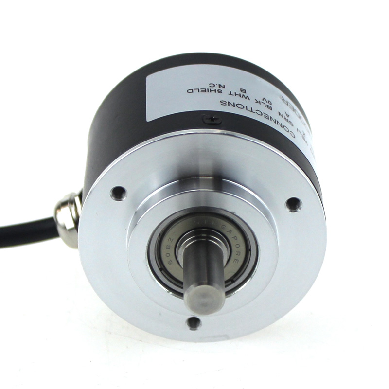S52-08-500BM-C526 Outer diameter 52mm Solid Shaft Incremental Optical Rotary Encoder